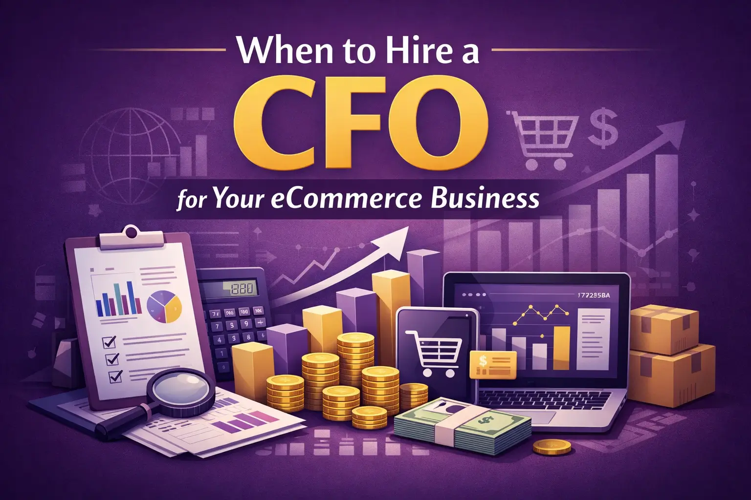 When to Hire a CFO for Your eCommerce Business | Judith Hobdell | Ecommerce CFO